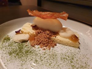 dessert at 't Vijfde Seizoen in Aalter