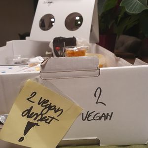 5 course take away menu on New Years Eve 2020 at 't Vijfde Seizoen in Aalter