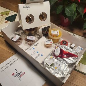 5 course take away menu on New Years Eve 2020 at 't Vijfde Seizoen in Aalter