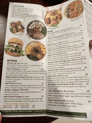 Menu at Burgreens - Menteng in Jakarta