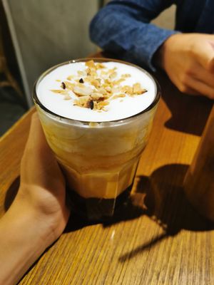 Best bubble tea in my entire life at Burgreens - Menteng in Jakarta