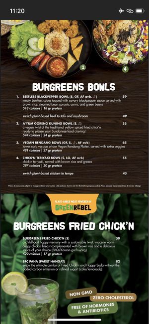   at Burgreens - Menteng in Jakarta