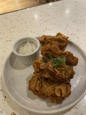 Chick’n Tenders with Caesar Sauce    at Burgreens - Menteng in Jakarta