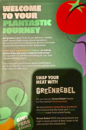 Menu p1  at Burgreens - Menteng in Jakarta