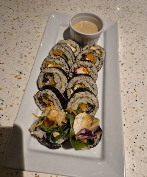 Tofu veggie rolls at Burgreens - Menteng in Jakarta