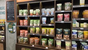 Shop area at Burgreens - Menteng in Jakarta