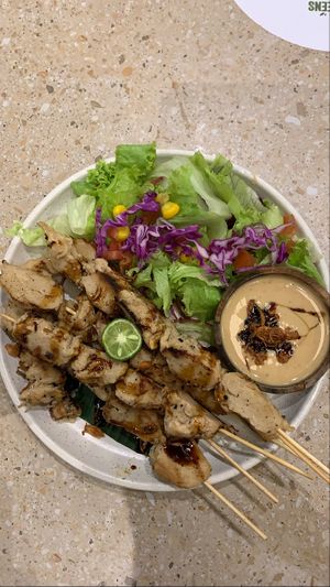 Max Chick'n Satay at Burgreens in Tangerang