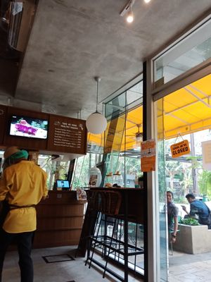 Inside at Burgreens in Tangerang