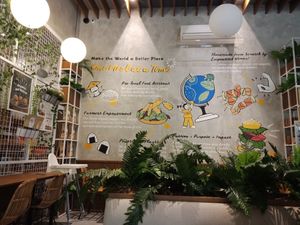 Art at Burgreens in Tangerang