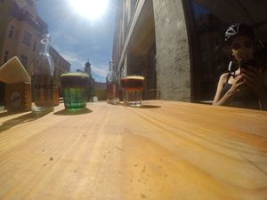 espresso tonic at Cukru Cafe in Jelenia Gora