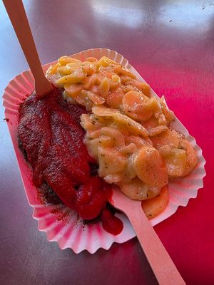 Vegane Bulette mit Kartoffelsalat at Curry 36 in Berlin