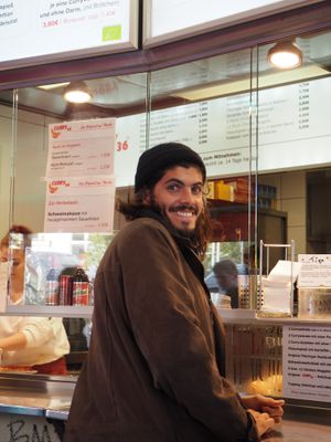 We Eat 2 at Curry 36 in Berlin