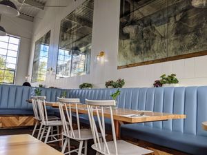 Patio dining also available. at Verdine in Houston