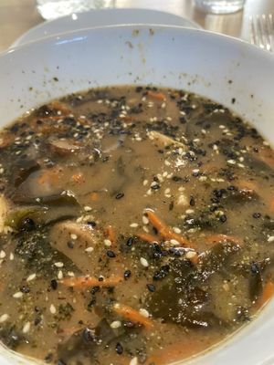 Miso Soup at Verdine in Houston