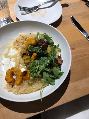 Squash risotto. Very good! at Verdine in Houston