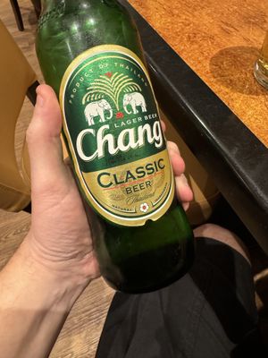 Beer  at Rim Nam Thai in Hebden Bridge