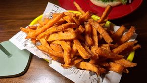 Sweet potato fries at Jake's Diner Bar in Stuttgart
