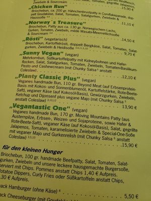 3 vegan burger options! at Jake's Diner Bar in Stuttgart