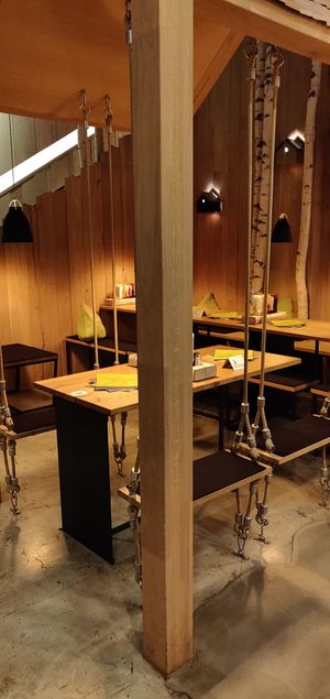 Restaurant von innen at Hans im Glück in Bielefeld