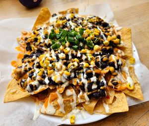 Nachos at Good Karma Artisan Ales & Cafe in San Jose