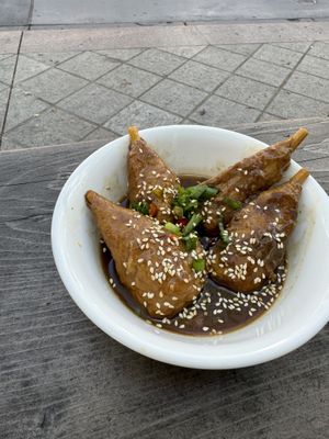 Drumsticks  at Good Karma Artisan Ales & Cafe in San Jose
