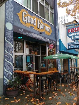 Front at Good Karma Artisan Ales & Cafe in San Jose