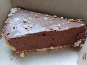 $3.95 Mayan Chocolate Pie at Good Karma Artisan Ales & Cafe in San Jose