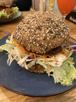 Pulled pork burger at Lust in Groningen