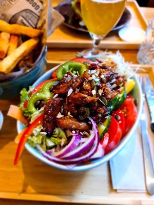 Protein salad   at Lust in Groningen