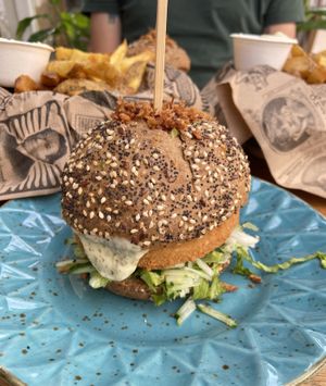 Atlantic burger  at Lust in Groningen