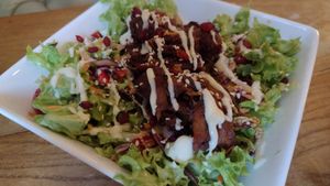 Spicy Protein Salad at Lust in Groningen