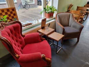 Some sofas at Lust in Groningen