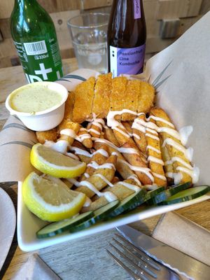 Fish 🐠 and Chips 🍟 at Lust in Groningen