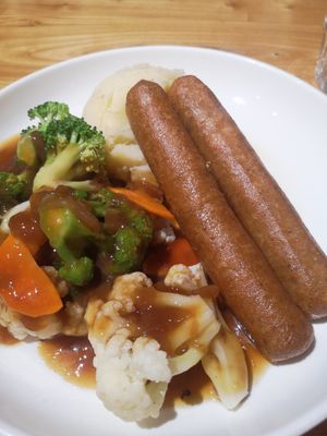 Sausage and mash at Pie Society - Jing'an District - Maybe closed in Shanghai