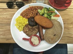 The vegan breakfast. at Pie Society - Jing'an District - Maybe closed in Shanghai