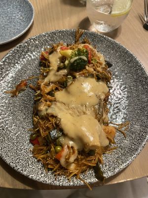 Fideuá vegana   at BLoved Veggie Corner in Madrid