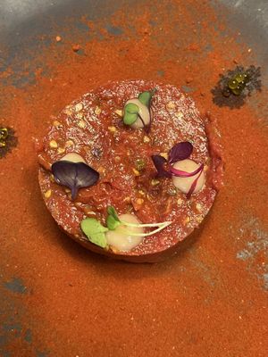 Tomato tartare   at BLoved Veggie Corner in Madrid