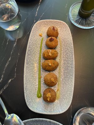 Croquettes  at BLoved Veggie Corner in Madrid