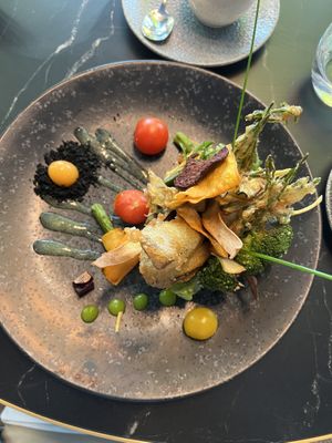 Cooked veggie salad  at BLoved Veggie Corner in Madrid