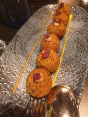 Croquetas at BLoved Veggie Corner in Madrid