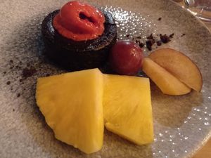 Dessert  at BLoved Veggie Corner in Madrid