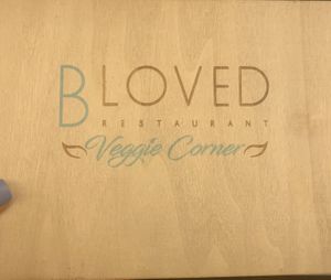 Menu at BLoved Veggie Corner in Madrid