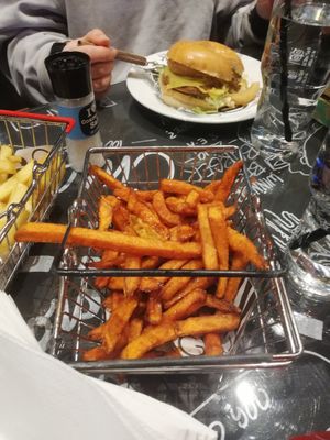 Sweet potato fries at Monterey Jack's in Stirling
