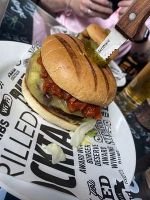 Hill Billy Chilli  at Monterey Jack's in Stirling