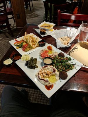 Veggie Chef Plate at 7Spice Grocery and Grill in Mobile