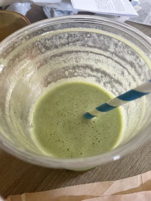 Kale smoothie  at Seed to Table Vegan Eatery in Venice