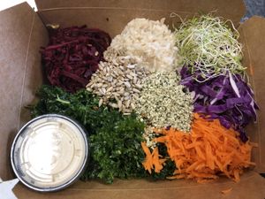 Vegan Seed to Table Salad at Seed to Table Vegan Eatery in Venice
