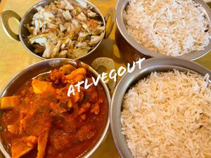 Cauliflower and cabbage   at Yak the Kathmandu Kitchen in Mobile