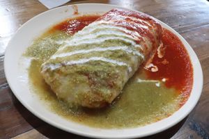 Wet burrito, spicy at Pancho's Vegan Tacos - Fort Apache in Las Vegas