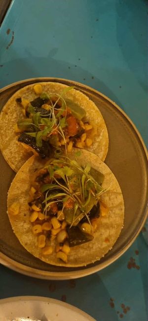 Eggplant tacos at Wahaca - Covent Garden in London